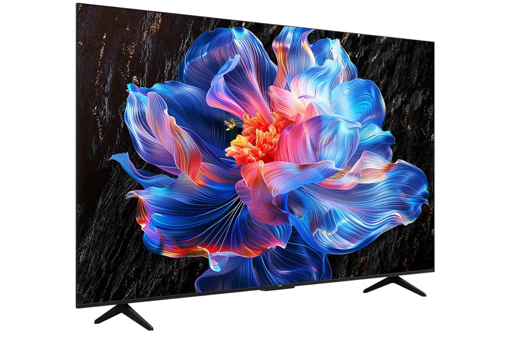 Google Tivi TCL AI 4K 75 inch 75P6K Màu Đen