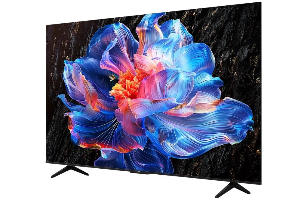 Google Tivi TCL AI 4K 65 inch 65P6K Màu Đen