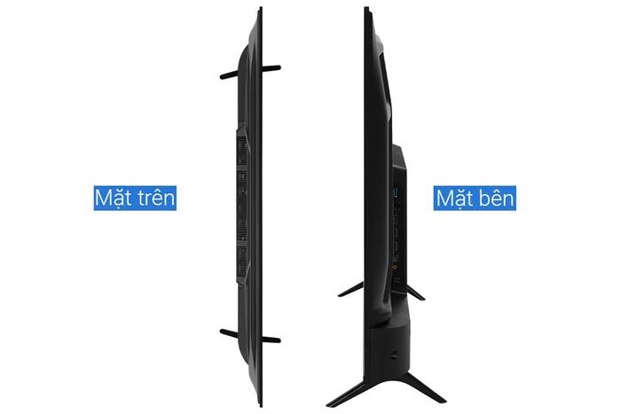 Google Tivi TCL AI 4K 43 inch 43P6K Màu Đen