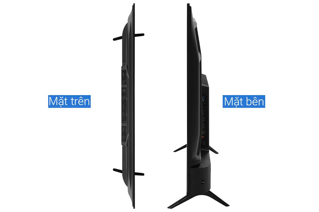 Google Tivi TCL AI 4K 43 inch 43P6K Màu Đen