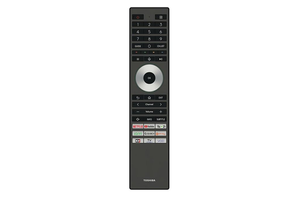 Smart Tivi QLED Toshiba AI 4K 65 inch 65M450RP Màu Đen