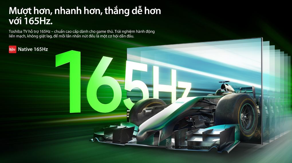 Smart Tivi Mini LED Toshiba AI 4K 65 inch 65Z770RP - Tần số quét Smart Tivi Mini LED Toshiba AI 4K 65 inch 65Z770RP - Tần số quét