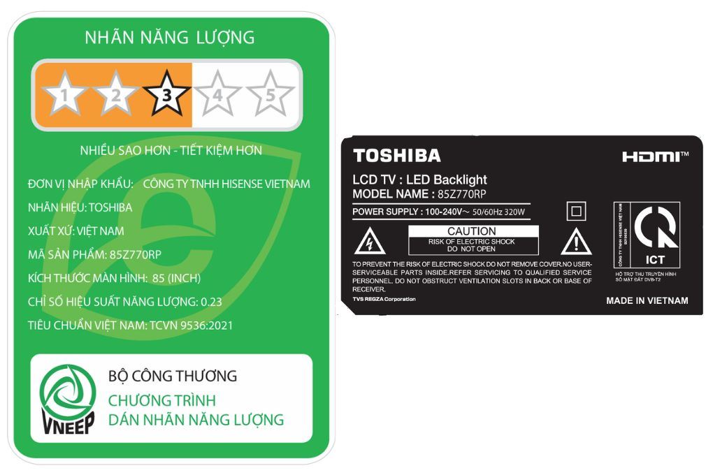 Smart Tivi Mini LED Toshiba AI 4K 85 inch 85Z770RP - 8