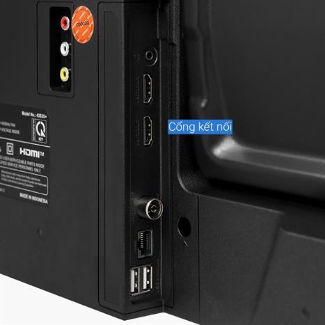 Smart Tivi Coocaa FHD 43 inch 43S3U+ Màu Đen