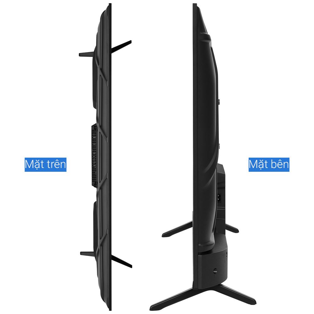 Google Tivi Coocaa FHD 40 inch 40Z85 Màu Đen