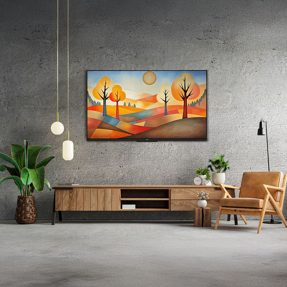 Google Tivi Coocaa 4K 55 inch 55Y84 Màu Đen