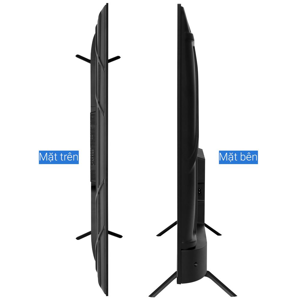 Google Tivi Coocaa 4K 55 inch 55Y84 Màu Đen