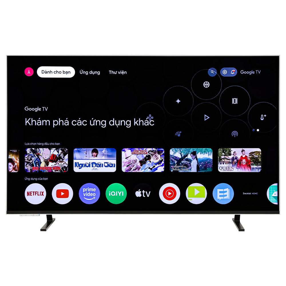 Google Tivi Coocaa 4K 55 inch 55LN7000G Màu Đen