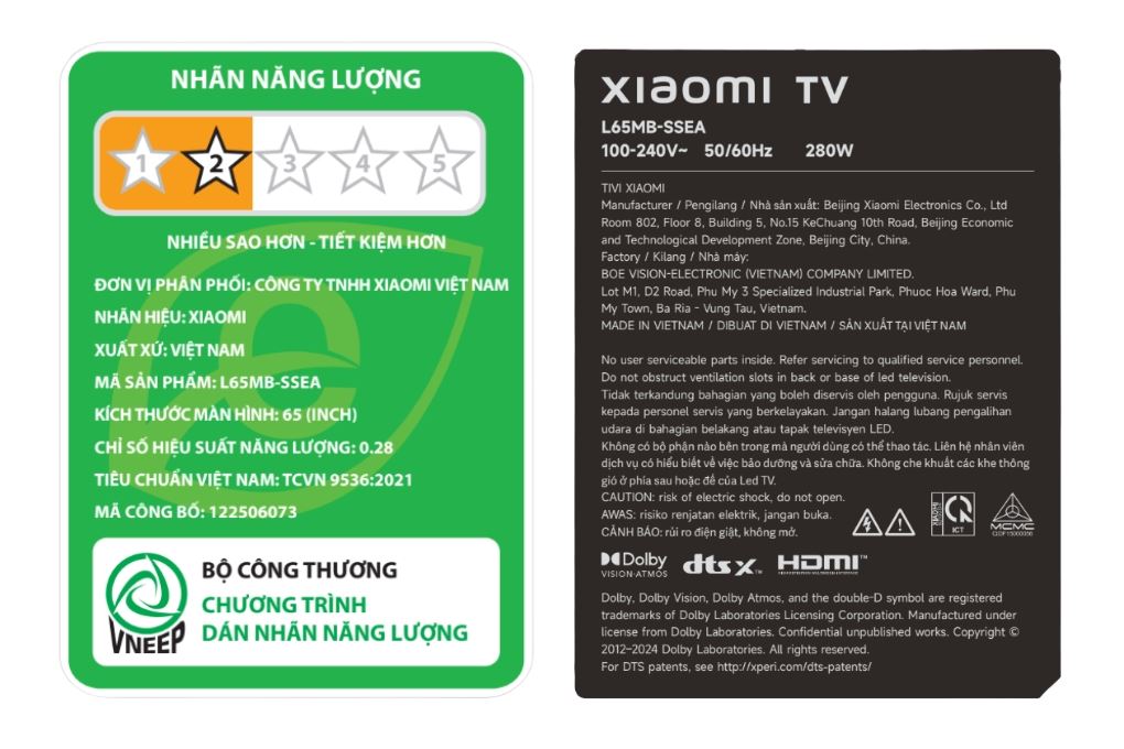 Google Tivi QD-MiniLED Xiaomi S Pro 4K 65 inch L65MB-SSEA 2026 Màu Đen