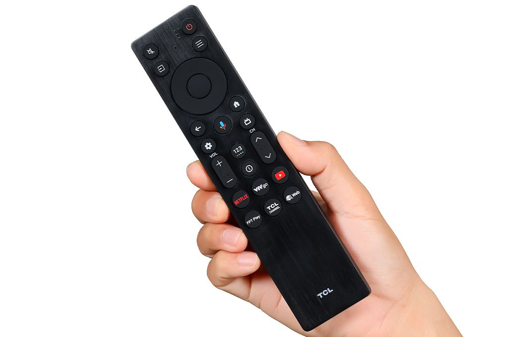 Google Tivi QLED TCL 4K 65 inch 65P7L Màu Đen