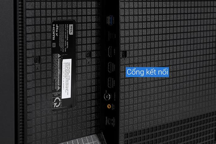 Google Tivi QLED TCL 4K 65 inch 65P7L Màu Đen