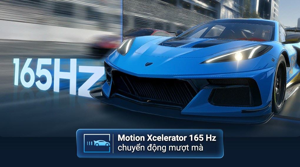 Smart Tivi OLED Samsung AI 4K 83 inch QA83S90HA - Motion Xcelerator 165 Hz hỗ trợ chuyển động mượt