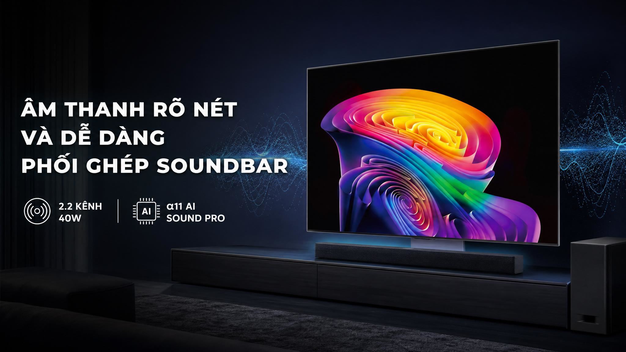 Smart Tivi OLED LG AI 4K 65 inch OLED65C6PSA Màu Đen