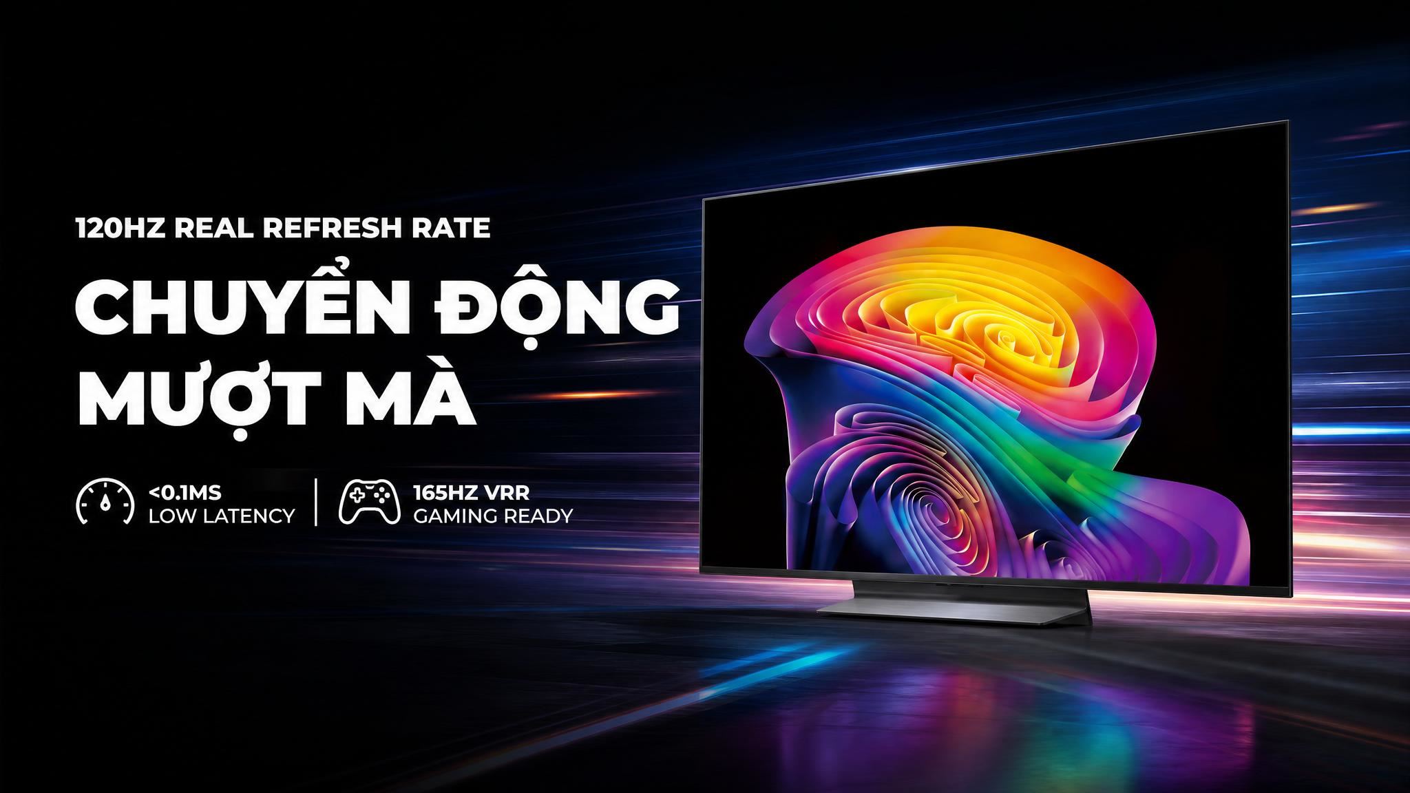 Smart Tivi OLED LG AI 4K 55 inch OLED55C6PSA Màu Đen