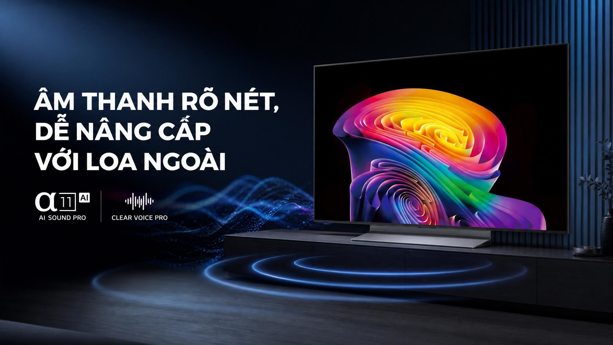 Smart Tivi OLED LG AI 4K 55 inch OLED55C6PSA Màu Đen