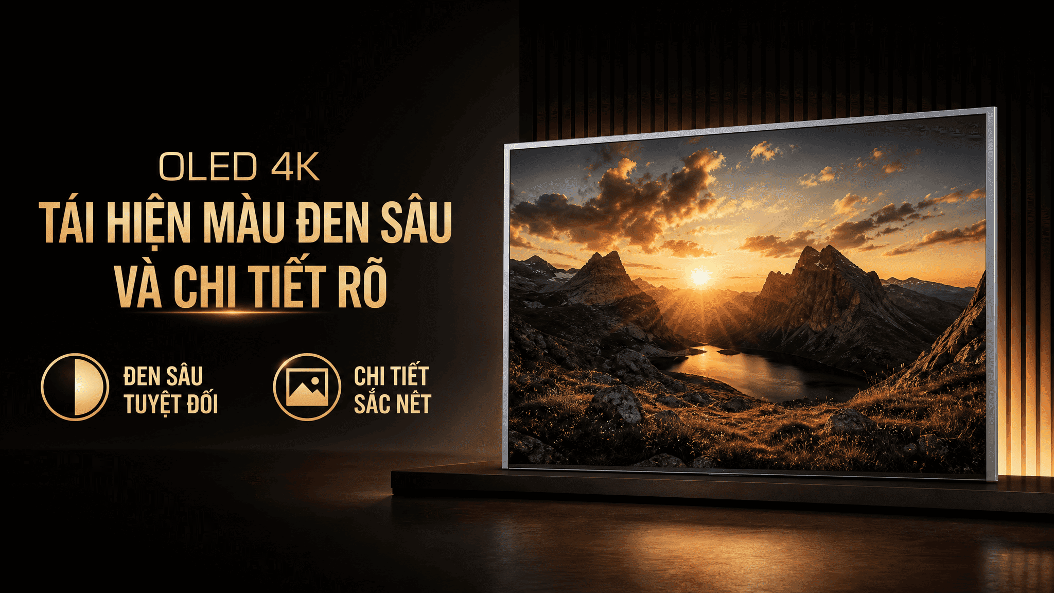 Smart Tivi OLED LG AI 4K 65 inch OLED65G6PSA Màu Đen