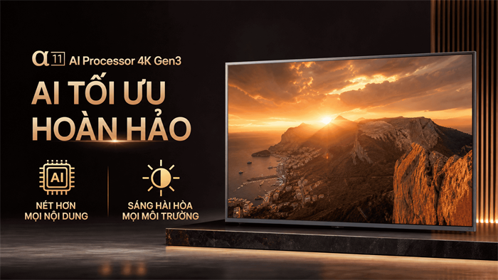 Smart Tivi OLED LG AI 4K 65 inch OLED65G6PSA Màu Đen