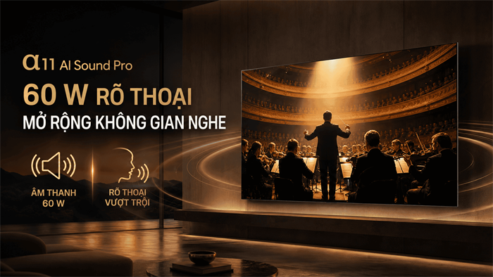 Smart Tivi OLED LG AI 4K 65 inch OLED65G6PSA Màu Đen