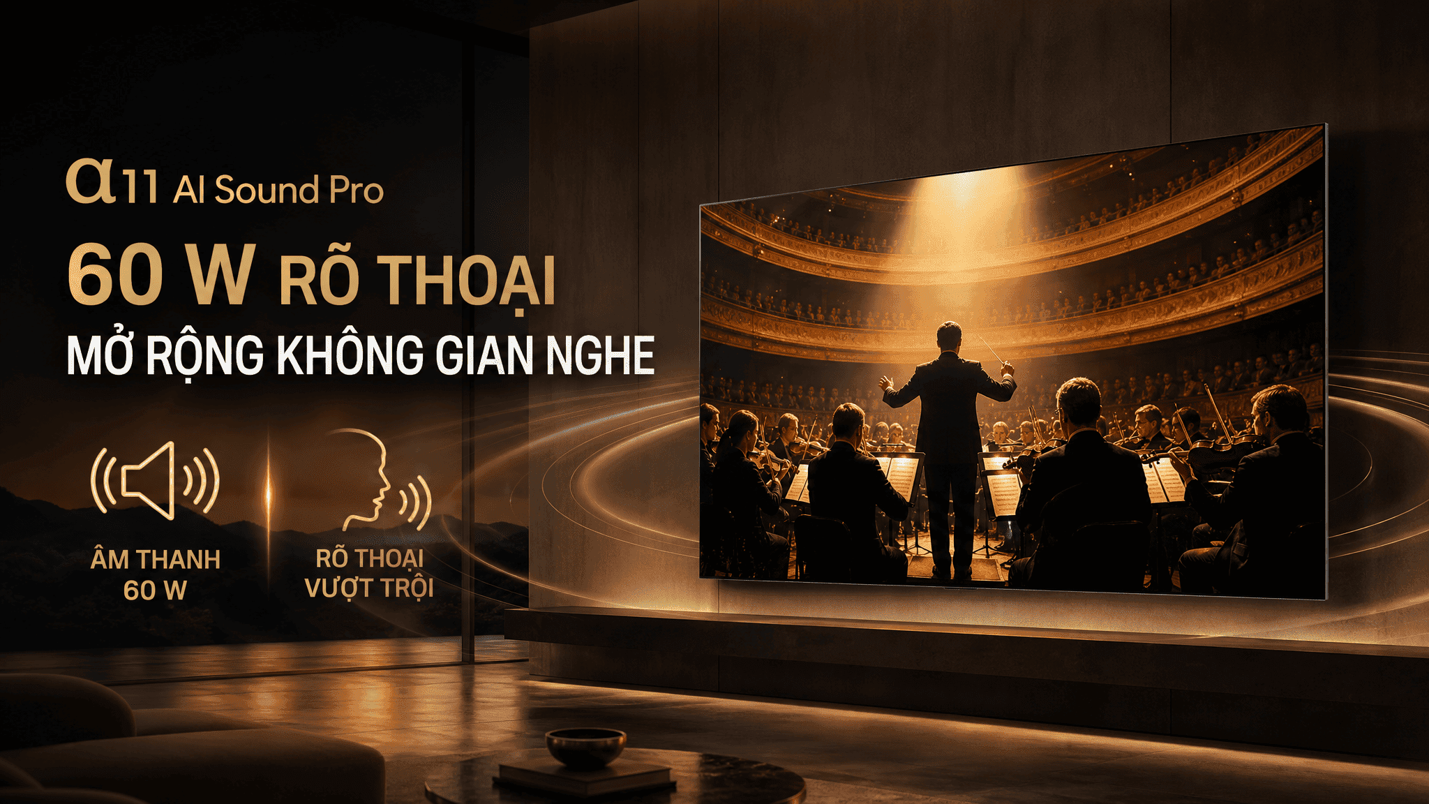Smart Tivi OLED LG AI 4K 65 inch OLED65G6PSA Màu Đen