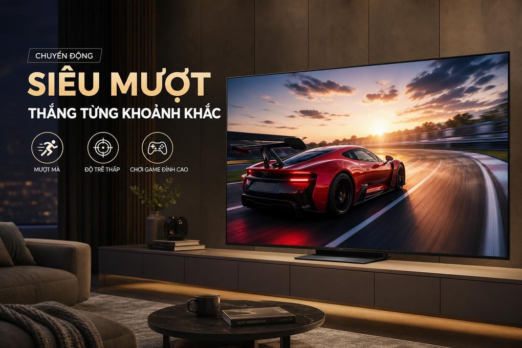 Smart Tivi OLED LG AI 4K 83 inch OLED83C6PSA Màu Đen