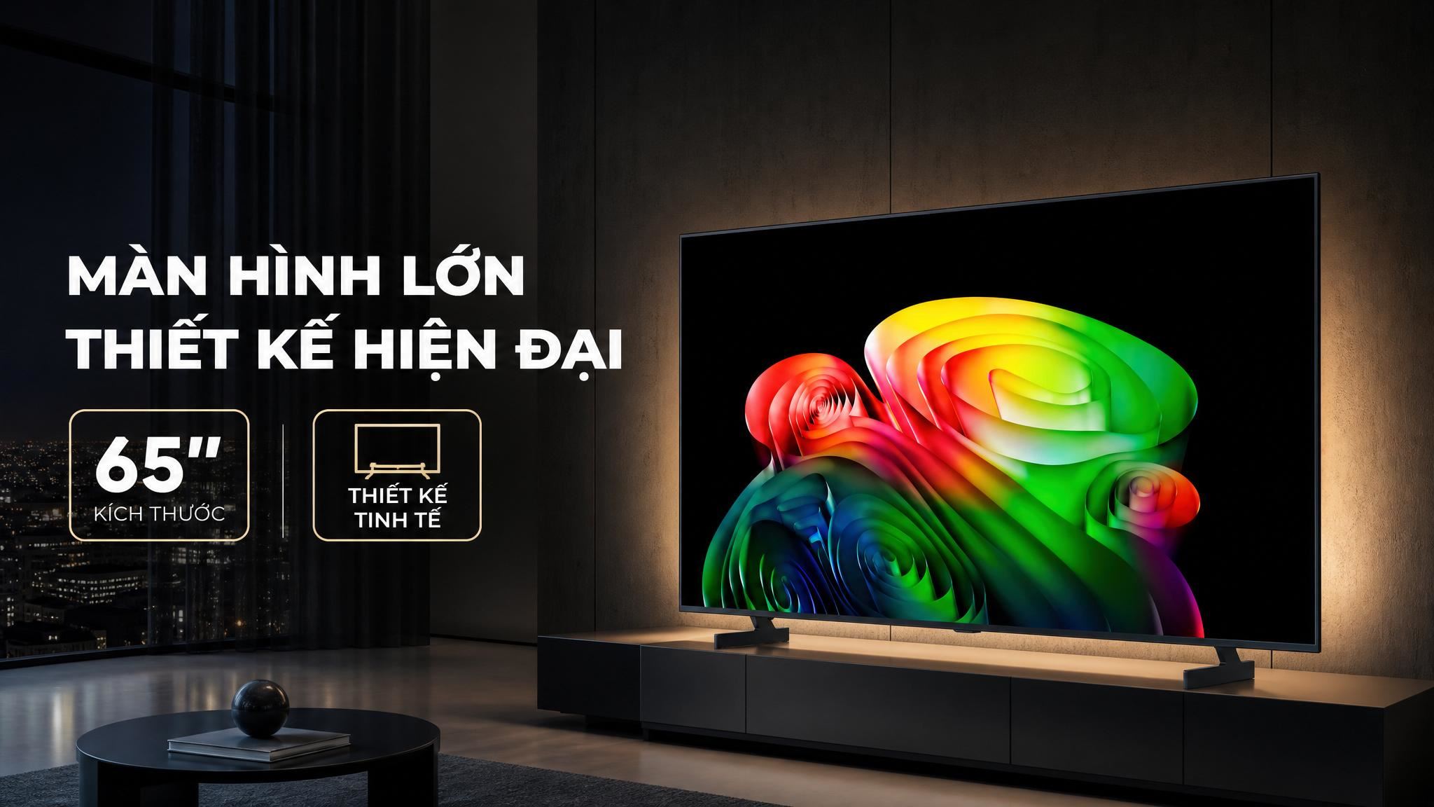 Smart Tivi OLED LG AI 4K 65 inch OLED65B6PSA Màu Đen