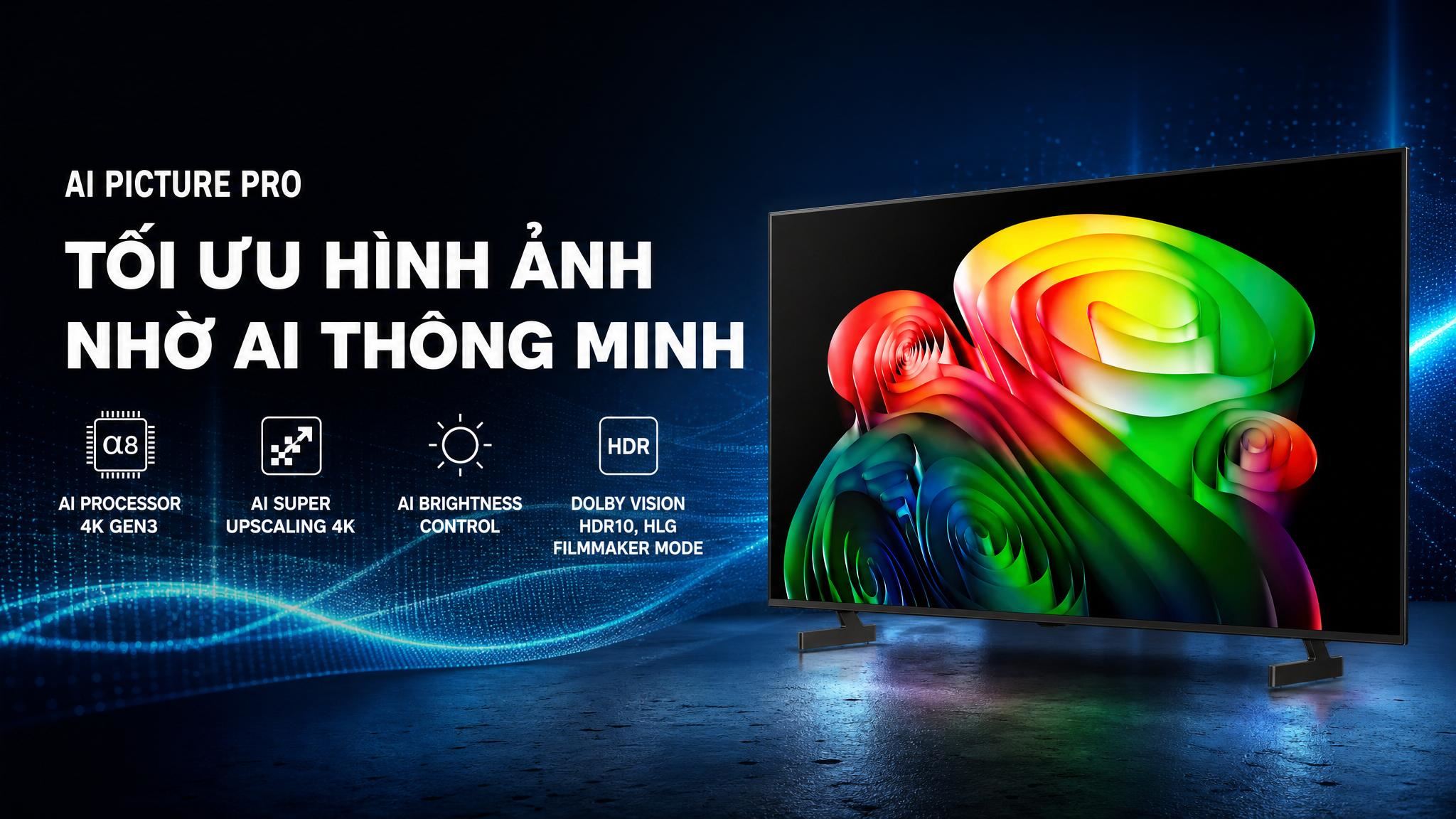 Smart Tivi OLED LG AI 4K 65 inch OLED65B6PSA Màu Đen