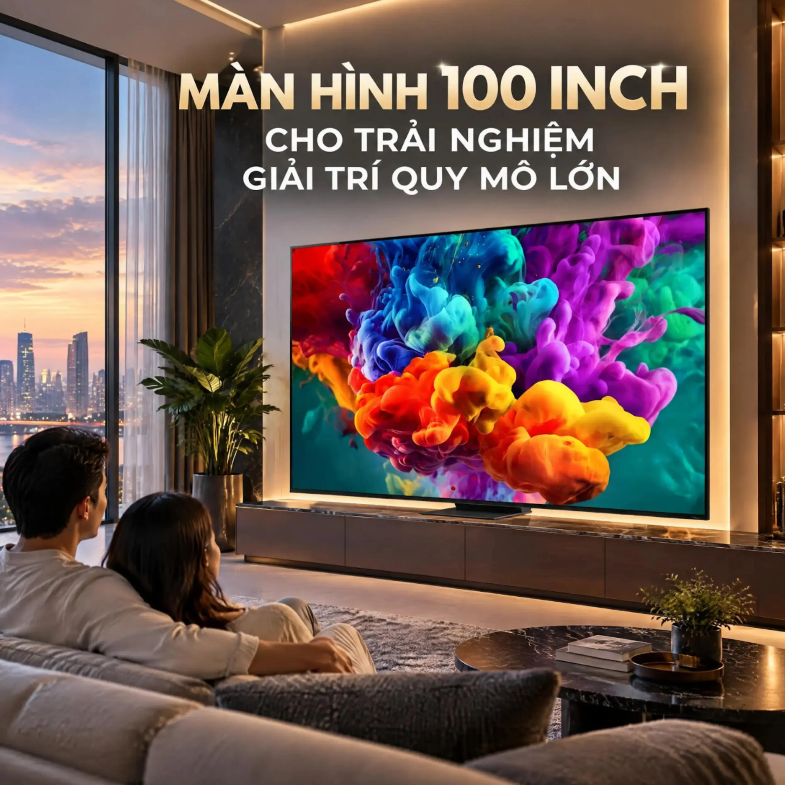 Smart Tivi QNED LG AI 4K 100 inch 100QNED86BS - Màn hình 100 inch Smart Tivi QNED LG AI 4K 100 inch 100QNED86BS - Màn hình 100 inch