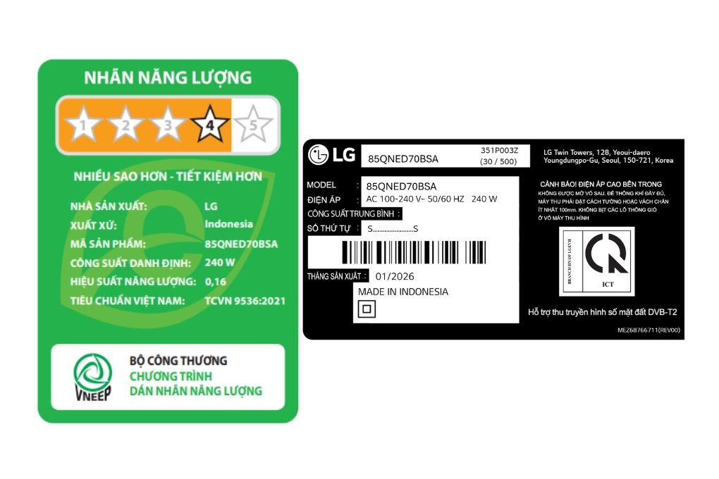 Smart Tivi QNED LG AI 4K 85 inch 85QNED70BSA - 13