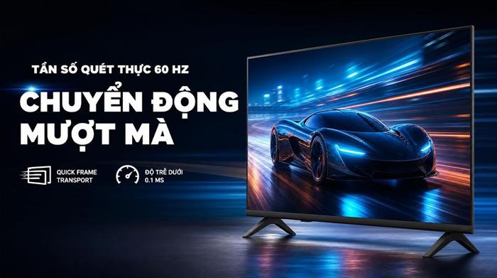 Smart Tivi QNED LG AI 4K 43 inch 43QNED70BSA Màu Đen