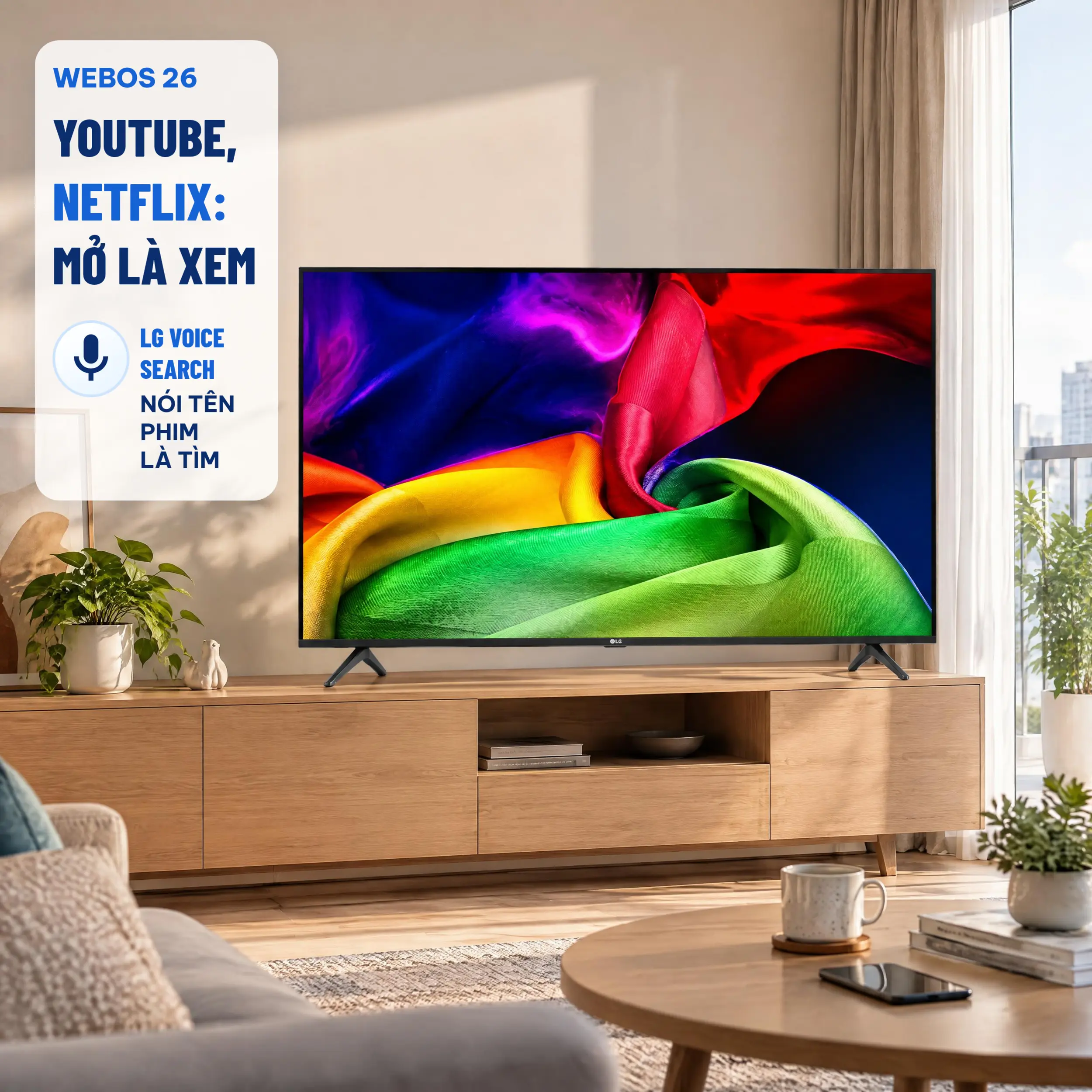 Smart Tivi LG AI 4K 75 inch 75NU805BPSB Màu Đen