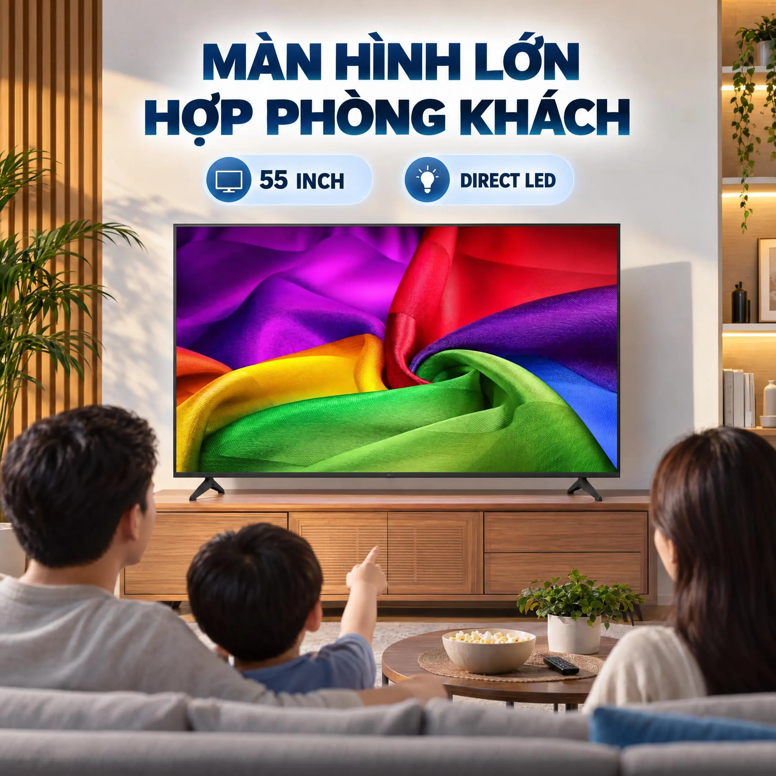 Smart Tivi LG AI 4K 55 inch 55NU805BPSB - Màn hình 55 inch