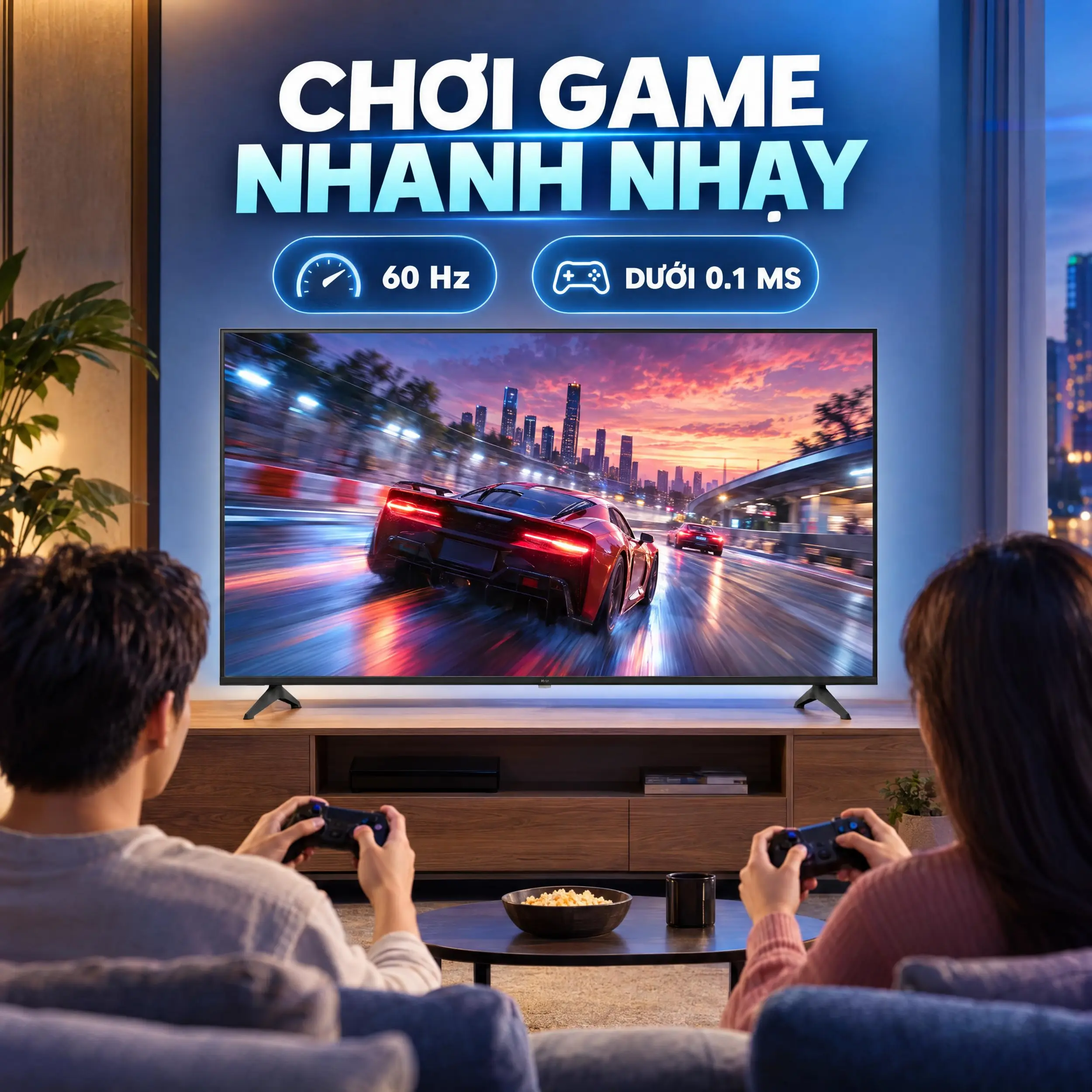 Smart Tivi LG AI 4K 55 inch 55NU805BPSB - Chuyển động ổn định