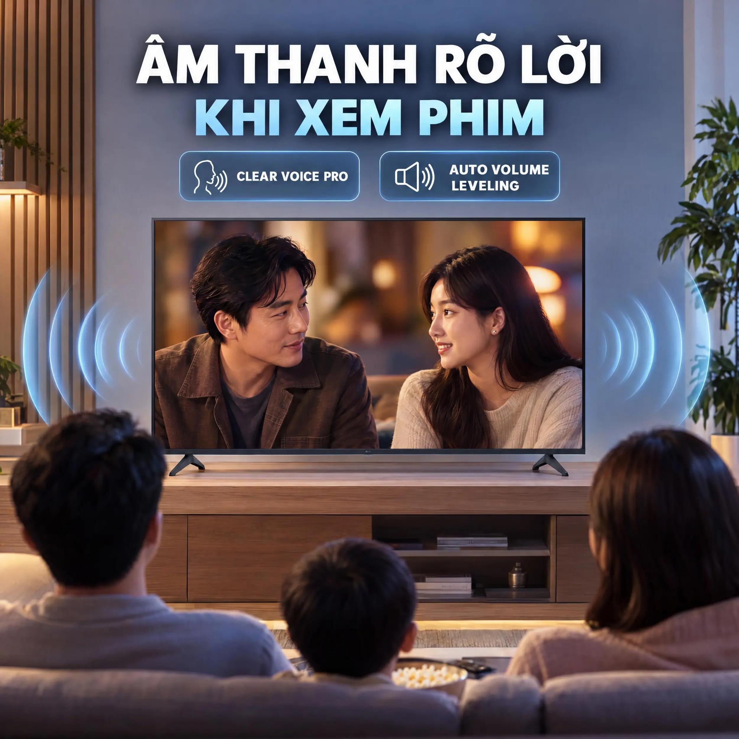 Smart Tivi LG AI 4K 55 inch 55NU805BPSB - Âm thanh rõ lời, sống động