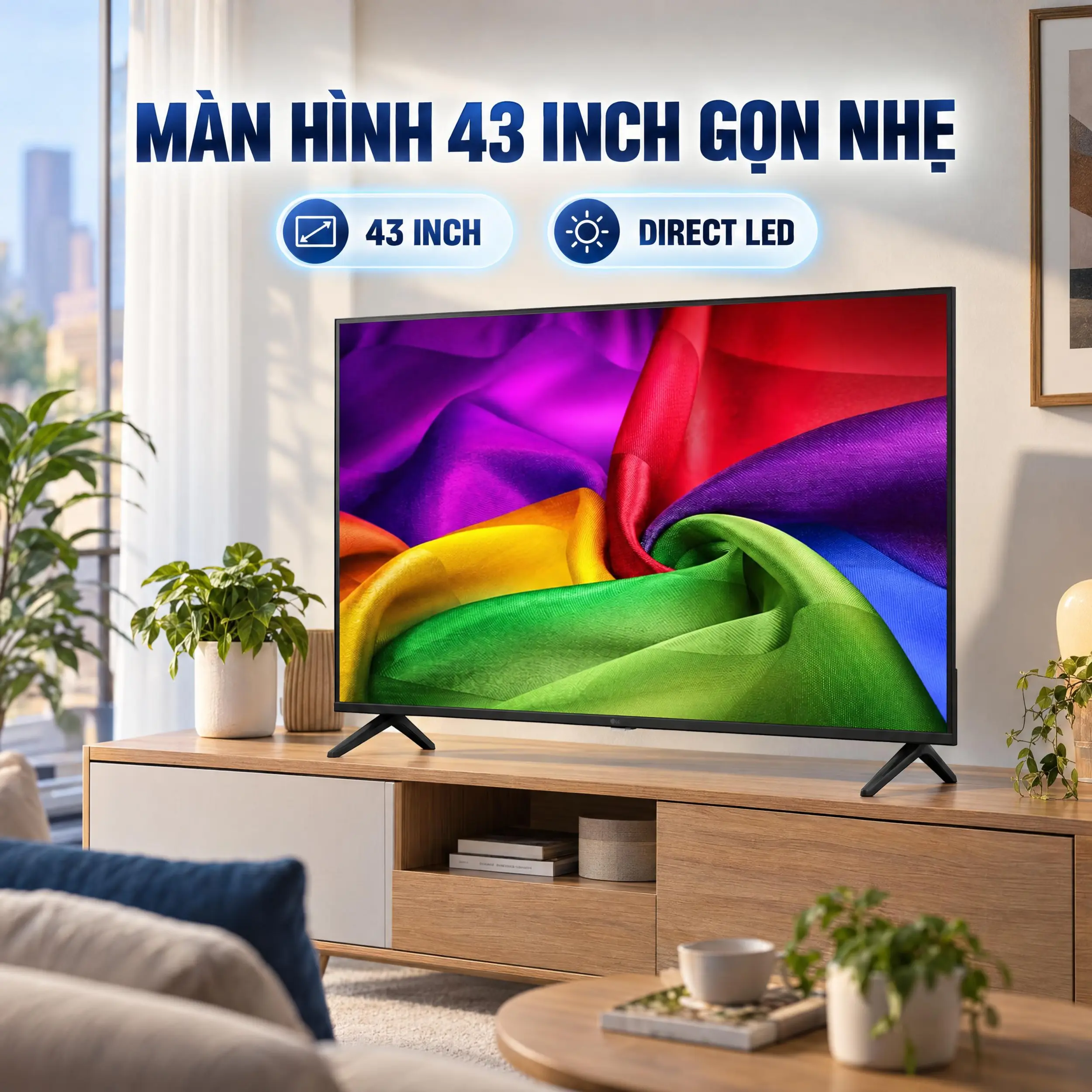 Smart Tivi LG AI 4K 43 inch 43NU805BPSC - Màn hình 43 inch
