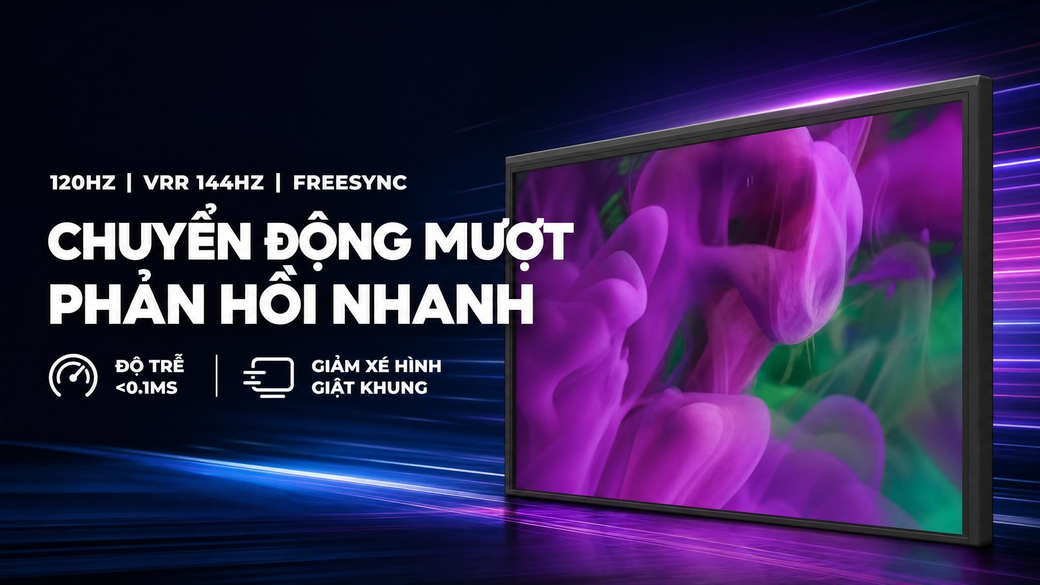 Smart Tivi QNED LG AI 4K 55 inch 55QNED86BSA Màu Đen