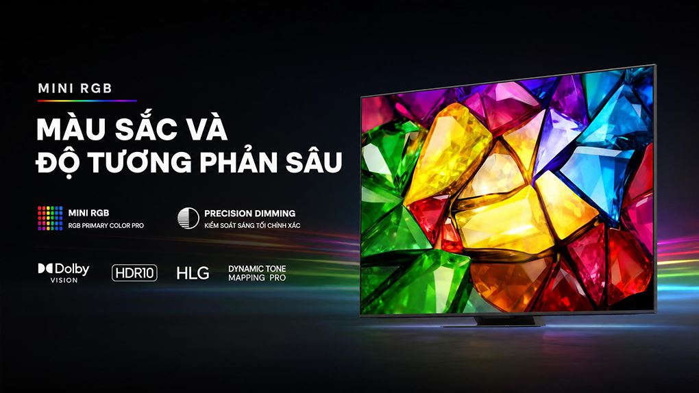 Smart Tivi Mini RGB LG AI 4K 86 inch 86MRGB86BSA - Công nghệ hình ảnh Smart Tivi Mini RGB LG AI 4K 86 inch 86MRGB86BSA - Công nghệ hình ảnh