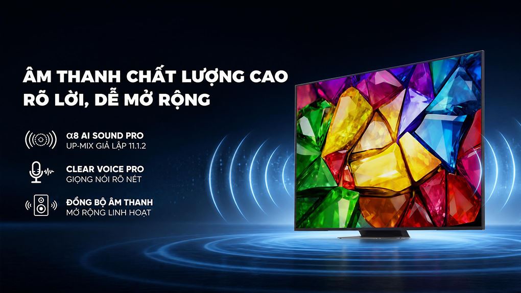 Smart Tivi Mini RGB LG AI 4K 86 inch 86MRGB86BSA - Công nghệ âm thanh Smart Tivi Mini RGB LG AI 4K 86 inch 86MRGB86BSA - Công nghệ âm thanh