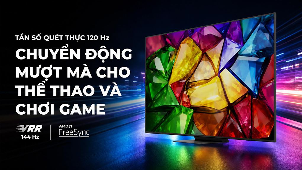 Smart Tivi Mini RGB LG AI 4K 75 inch 75MRGB86BSA - Chuyển động mượt mà Smart Tivi Mini RGB LG AI 4K 75 inch 75MRGB86BSA - Chuyển động mượt mà