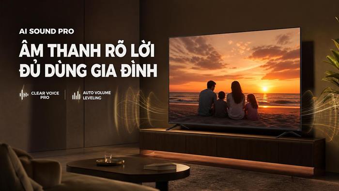 Smart Tivi LG AI 4K 65 inch 65NU855BPSA Màu Đen
