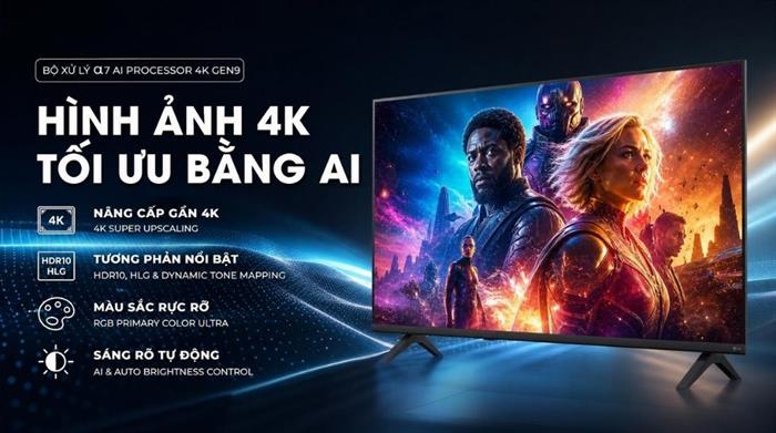 Smart Tivi LG AI 4K 43 inch 43NU855BPSA Màu Đen