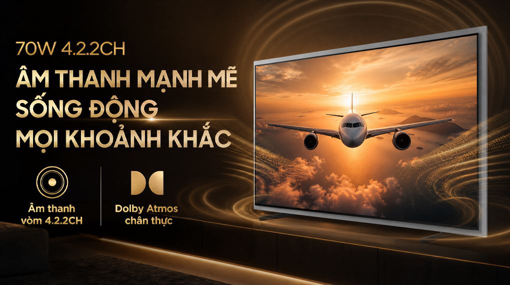 Smart Tivi OLED Samsung AI 4K 83 inch QA83S95HX Màu Đen
