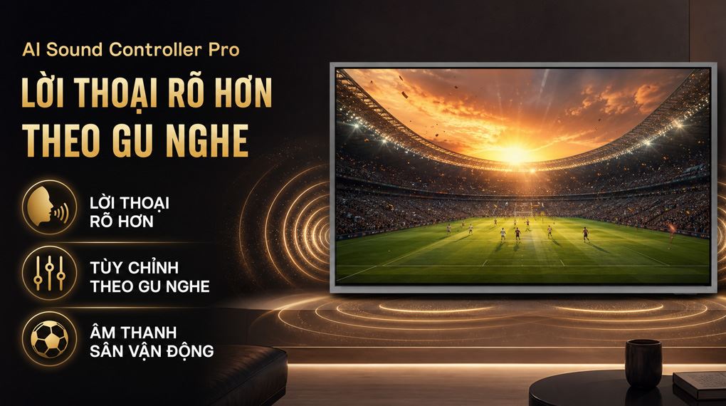 Smart Tivi OLED Samsung AI 4K 83 inch QA83S95HX Màu Đen