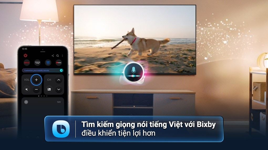 Smart tivi Micro RGB Samsung AI 4K 85 inch MRA85R85HA - Trợ lý Vision AI Companion