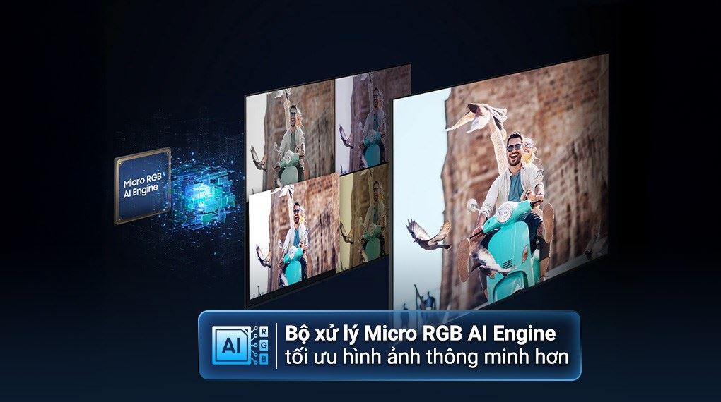 Smart tivi Micro RGB Samsung AI 4K 85 inch MRA85R85HA - Micro RGB AI Engine
