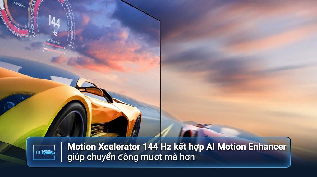 Smart tivi Micro RGB Samsung AI 4K 85 inch MRA85R85HA - Motion Xcelerator 144 Hz
