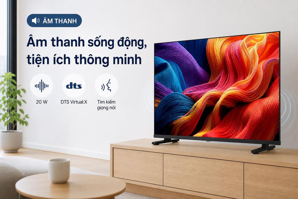 Smart Tivi QLED Toshiba FHD 43 inch 43V37SP Màu Đen