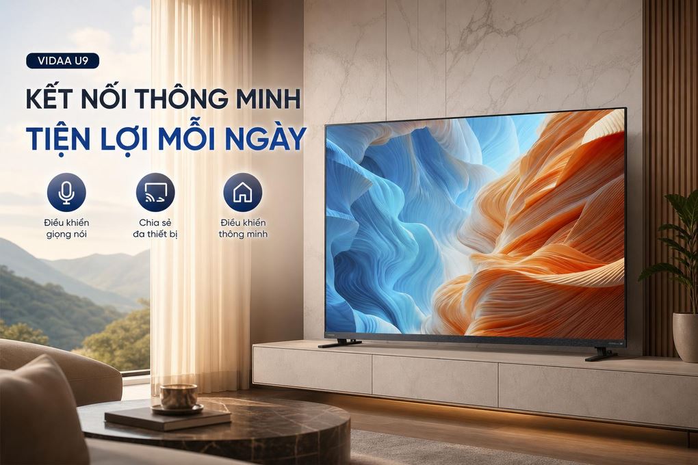 Smart Tivi Mini LED Toshiba AI 4K 55 inch 55Z670SP Màu Đen