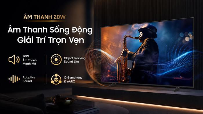 Smart Tivi Crystal UHD Samsung AI 4K 70 inch UA70U8500H Màu Đen