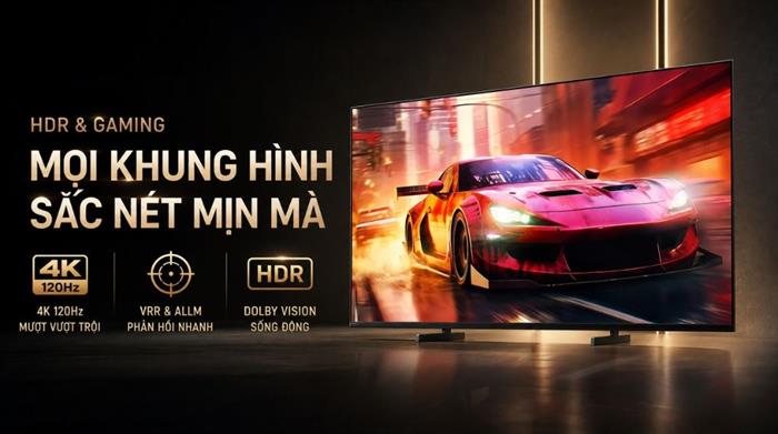 Google Tivi Sony 4K 75 inch K-75XR33VM2 Màu Đen