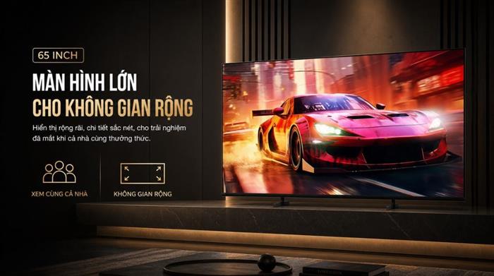 Google Tivi Sony 4K 65 inch K-65XR33VM2 Màu Đen